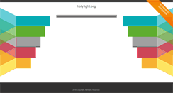 Desktop Screenshot of holylight.org